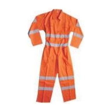 Reflective safety coverall